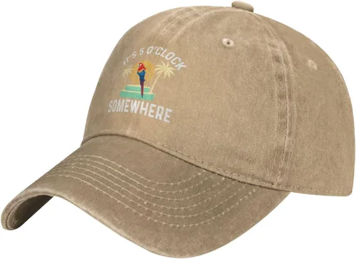 Miniatura 35 de Philysonic 5 Oclock Somewhere Hat It is 5 Oclock Somewhere Hat Gorra de béisbol para mujer, gorra de moda