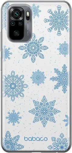 Miniatura 4 de BABACO ERT Group - Carcasa para Xiaomi REDMI Note 10/10S, diseño original y oficial de invierno 008, adaptado de manera óptima a la forma del Winter