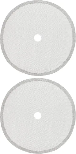 Miniatura 10 de Hemobllo 2 filtros de malla de acero inoxidable pantallas de filtro de café para fácil preparación reemplazo para teteras accesorios