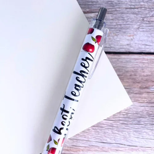 Miniatura 6 de YJ PREMIUMS Paquete de 10 Bolígrafos para Maestros Bolígrafos Divertidos Lindos Graciosos Geniales Mejores para Maestros Conjunto Paquete Enseñar