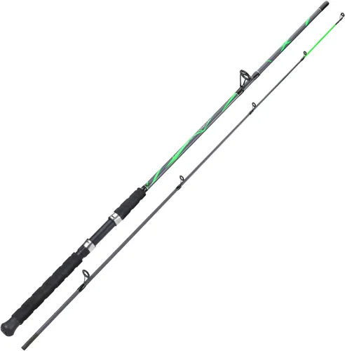 Miniatura 13 de Sougayilang - Cañas de pescar giratorias, poste de pesca de compuesto de carbono y vidrio fuerte con guías de línea de acero inoxidable para bagres
