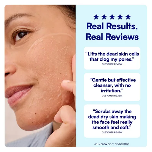 Miniatura 8 de Bliss Jelly Glow Peel™ - Limpiador y exfoliante suave no abrasivo con enzimas de frutas - 4 onzas - Nutre e hidrata la piel - Limpia, vegana y libre