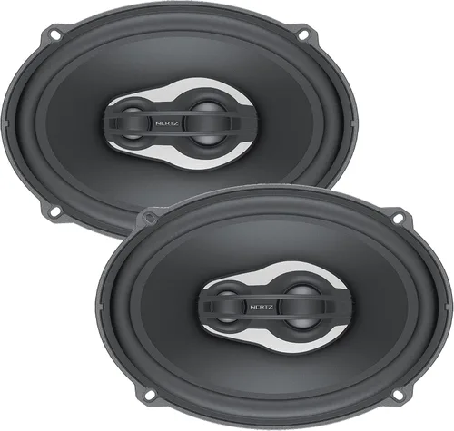HERTZ Mille Pro Series MPX-6903 6x9 Pro Audio Altavoces coaxiales de tres vías (par) con rejillas