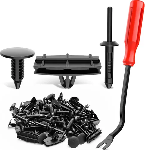 Miniatura 14 de Nilight 120 piezas de clips de retención de automóvil, 0.197 in, 0.236 in, 0.276 in, 0.354 in, 0.394 in, tornillos de expansión de repuesto, clips