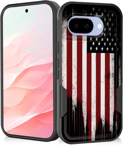 Miniatura 53 de Funda para Pixel 7a, resistente de doble capa híbrida de policarbonato duro de goma suave a prueba de golpes para Google Pixel 7A 6.1 pulgadas