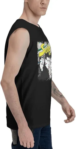 Miniatura 3 de Soda Stereo Soda Stereo Tank Top Shirt Mens Summer Sleeveless Casual Tops Fitness Vest