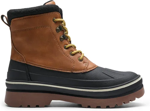Miniatura 3 de Bruno Marc Botas de nieve impermeables aisladas para hombre, con forro de piel cálida, botas de invierno para exteriores