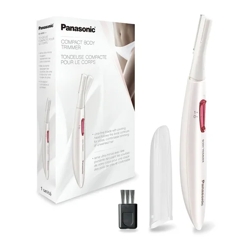 Miniatura 6 de Panasonic Depiladora para todo el cuerpo para mujeres, diseño portátil y elegante, suave para área del bikini, axilas, piernas, rosa, 1 unidad