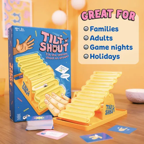Miniatura 5 de Big Potato Tilt 'n' Shout: Un Juego de Mesa Rápido para Familias, Adultos y Niños Los Mejores Juegos de Mesa Nuevos 2024