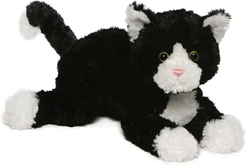 Miniatura 8 de GUND Xavier Gatito de Peluche, Animal de Peluche de Gato Premium para Edades de 1 Año en Adelante, Negro, 9 Pulgadas