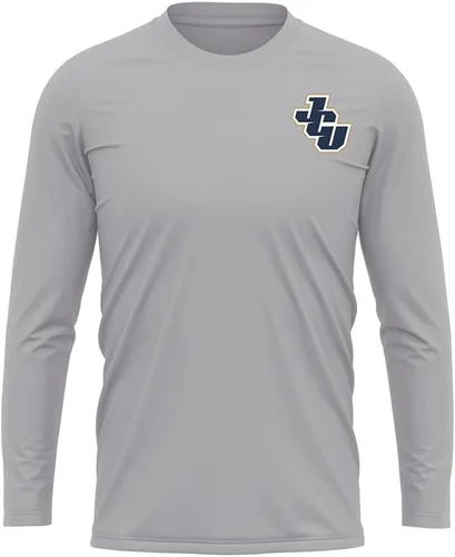 Miniatura 83 de Camisa deportiva de manga larga oficial de la NCAA Collegiate para hombre, con logotipo en el pecho izquierdo, colección Athletic Heather