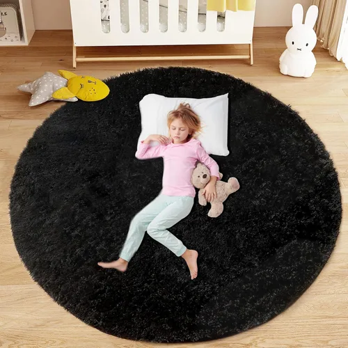 Miniatura 19 de Alfombra de pasillo 2x6 para dormitorio: Alfombras suaves de pelo largo lavables, pequeña alfombra de interior de felpa difusa para pasillo, junto a