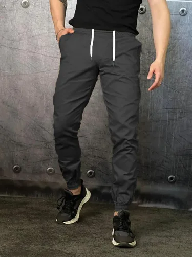 Miniatura 5 de Wangdo Pantalones cargo para hombre, pantalones casuales para entrenamiento, senderismo, exteriores, pantalones deportivos con bolsillos