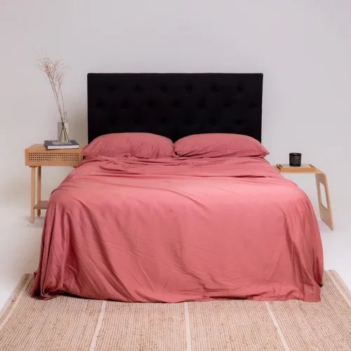 Miniatura 14 de THE LAD COLLECTIVE Juego de ropa de cama 2.0 – Juego de sábanas y fundas de almohada de 4 piezas, mezcla de algodón personalizada, suave, cómodo