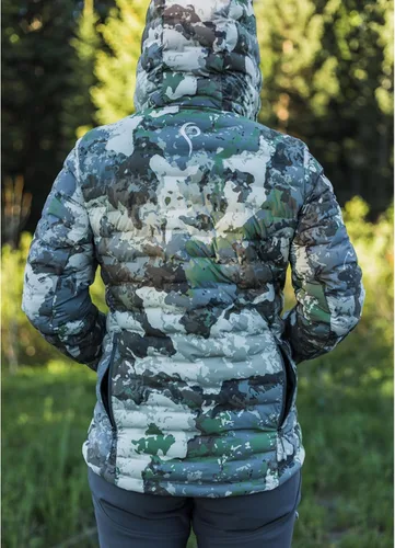 Miniatura 6 de Chaqueta aislante sintética Dunitas para mujer - Chaqueta de caza de camuflaje para mujer