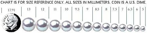 Miniatura 4 de THE PEARL SOURCE Collar con colgante redondo de oro de 14 quilates, color negro de Tahití cultivado en el mar del Suzanna para mujer