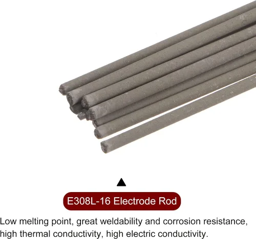 Miniatura 4 de HARFINGTON E308L-16 Varilla de soldadura 1/16 "x 10" 304 Varilla de soldadura de acero inoxidable A102 Electrodos Soldadura para soldadura Acero