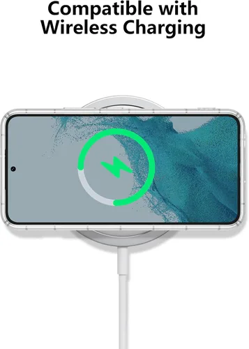Miniatura 5 de DEFBSC Funda compatible con Samsung Galaxy S22, diseño artístico de forma suave con funda protectora de parachoques incorporada, bonita funda
