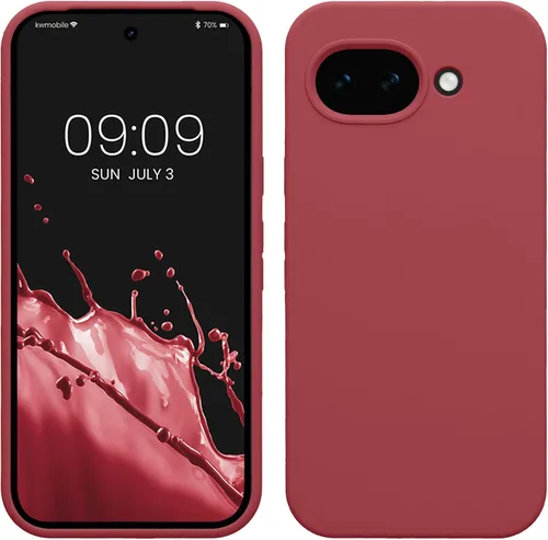 Miniatura 411 de kwmobile Funda Compatible con Google Pixel 6 Pro - Funda de teléfono de silicona TPU con acabado suave - Azul Arrecife