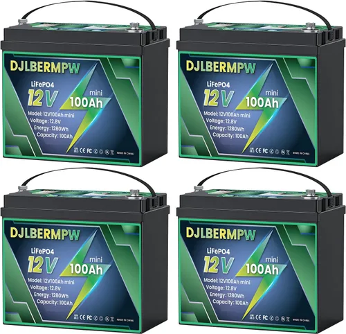 Miniatura 11 de Batería de litio de 12V 30Ah, baterías LiFePO4 de 12V, potencia de carga de 384W, batería de ciclo profundo de iones de litio y fosfato de hierro