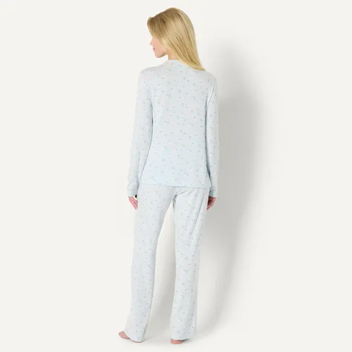 Miniatura 5 de Amazon Essentials x Sofia Grainge Mommy and Me - Conjunto de pijama de manga larga