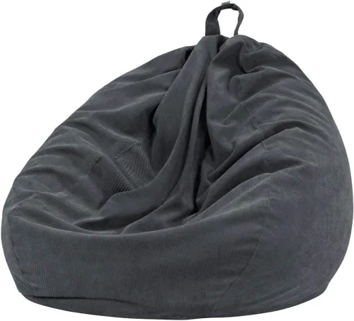 Miniatura 10 de Funda para Silla Puf de 3 pies (Sin Relleno) 35"×43" Almacenamiento Grande de Animales de Peluche Silla Puf Lavable Funda para Silla Puf Grande