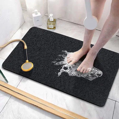 Miniatura 12 de Asvin Tapete de Baño con Textura Suave, para Ducha, Bañera, 24x16 Pulgadas, Libre de Ftalatos, Antideslizante, Tapetes Cómodos para Bañera