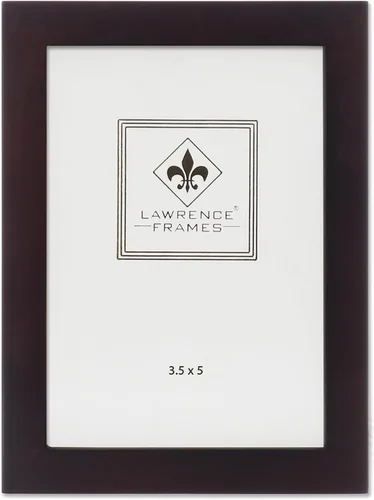 Miniatura 58 de Lawrence Frames Marco de fotos de madera negra, colección Gallery, 2 x 3 pulgadas, negro