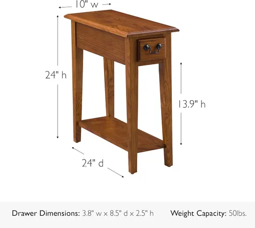 Miniatura 3 de Mesilla lateral de Leick, Abedul, MEDIUM OAK