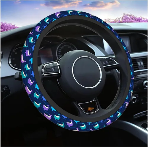Miniatura 25 de Swono - Fundas para volante de coche con diseño de patas de gato, lindas patas de gatito o patas de perro, universal para mujeres, niñas, de Cat Paws