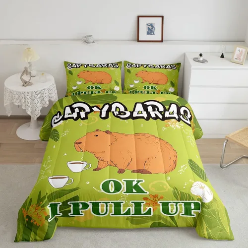 Miniatura 33 de jejeloiu Juego de ropa de cama Queen y King, juego de edredón de panal para niños, niñas, adolescentes, decoración de habitación, edredón Multi 07