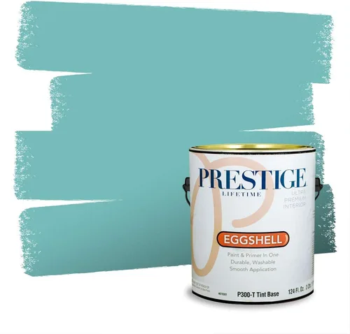 Miniatura 1264 de Pintura Exterior + imprimación PRESTIGE, todo-en-uno, 1 galón, acabado mate, color comparable al Valspar* Royal Gray* VS151-Gris real