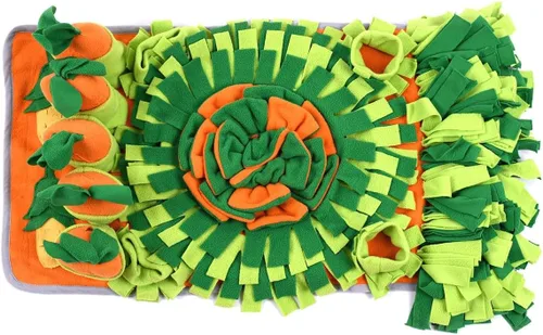 Miniatura 27 de Vedem Alfombrilla de olfato para animales pequeños, alfombrillas de forrajeo, juguete de alimentación interactiva, conejo, cobaya, rata, hámster