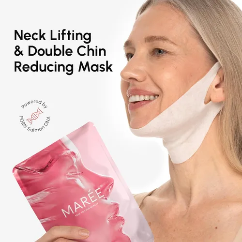 Miniatura 2 de Máscara de Levantamiento de Línea V MAREE con PDRN ADN de Salmón – Máscara Facial Profunda de Colágeno para Mujeres – Máscaras Faciales Moldeadoras