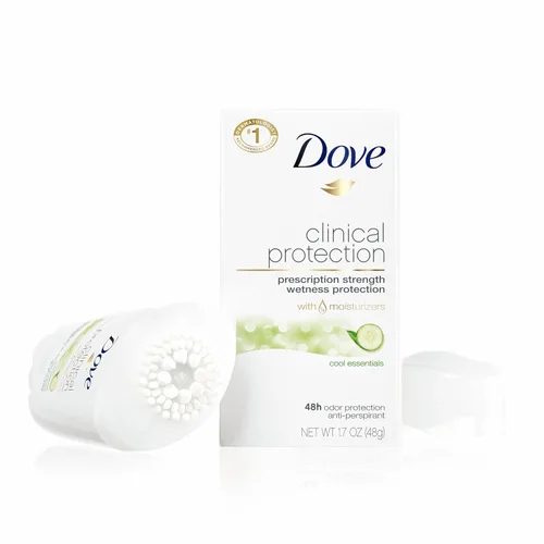 Miniatura 4 de Dove Desodorante, protección clínica para mujeres, paquete variado de 3 varillas, desodorante antitranspirante con 48 horas de cobertura, hidratante