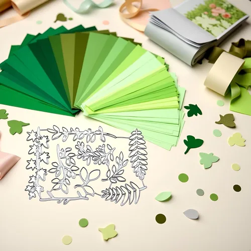 Miniatura 8 de Plantilla de metal para plantas de hojas, hierba, troqueles de corte en relieve, álbum de recortes, álbum de fotos, manualidades, troqueles