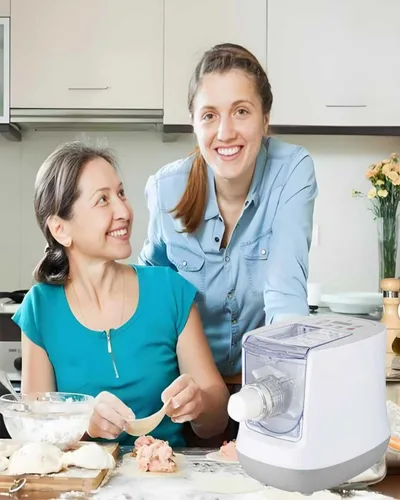 Miniatura 6 de Máquina eléctrica de pasta, máquina de fideos completamente automática para el hogar de 260w, 13 tipos de moldes de fideos, máquina de fideos