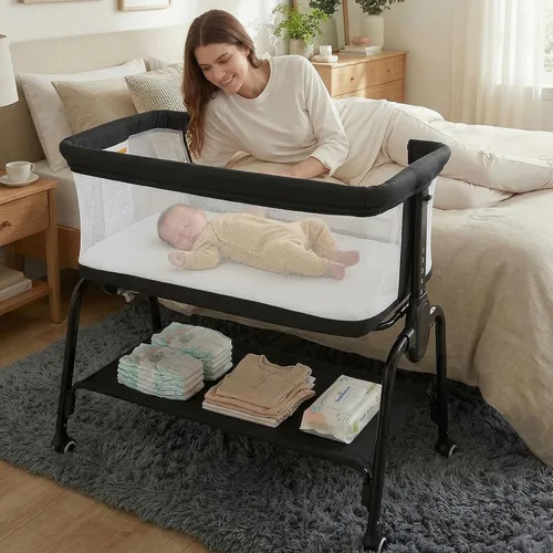 Miniatura 7 de Cowiewie Cuna para bebé negro