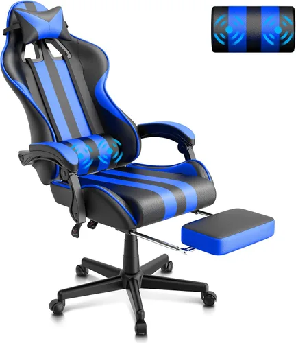 Miniatura 16 de Ferghana - Silla ergonómica de juego Miami Blue para adultos y adolescentes