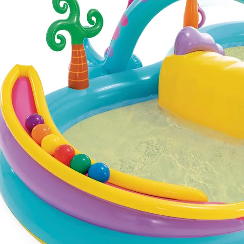Miniatura 6 de Nueva tienda Intex Dinoland centro de juegos hinchable niños Piscina por amor Groenlandia
