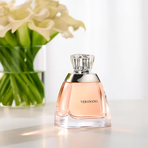 Miniatura 7 de Vera Wang Eau de Parfum para mujer, aroma delicado, floral, notas de iris, lirios y sándalo, femenino y sutil, 3.4 onzas líquidas