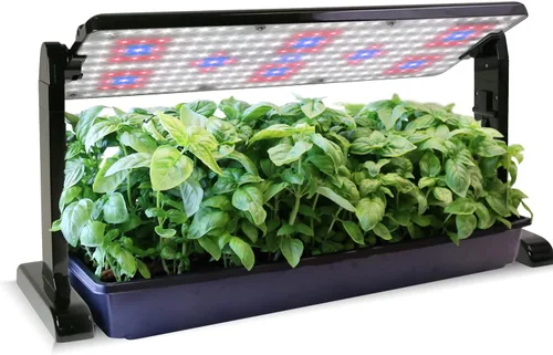 Panel de luz de crecimiento LED de 45W de AeroGarden - Luz de crecimiento para plantas, incluye soporte y kit de suspensión