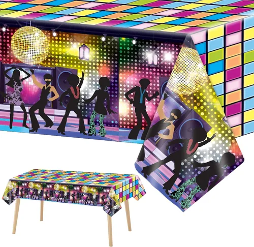 Miniatura 11 de Tevxj 3 manteles para fiesta de fútbol para decoraciones de cumpleaños de fútbol, desechables, de plástico, fundas de mesa para pelotas deportivas