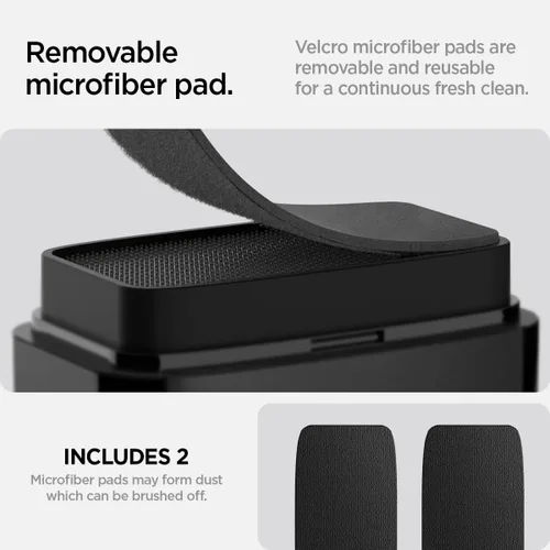 Miniatura 7 de Spigen EZ Slide & Brush - Limpiador de pantalla para Tesla Modelo Y 2025/26 (Juniper) y 3/Y/S/X/Cybertruck y pantallas, teléfonos, computadoras Negro
