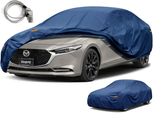 Miniatura 224 de Kaugung Funda de coche resistente para BMW M2 (2019-2024), impermeable, resistente a todo tipo de clima, protección contra el sol, lluvia, polvo