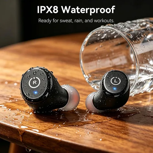 Miniatura 5 de TOZO - T10 - Auriculares inalámbricos Bluetooth 5.0 1 Negro