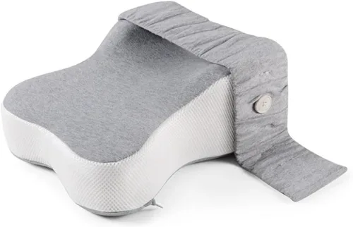 Miniatura 9 de Almohada de rodilla contorneada de espuma viscoelástica refrescante para dormir, ciática, alivio del dolor de espalda, rodilla y articulaciones