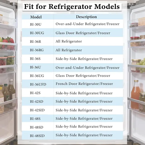 Miniatura 6 de Reemplazo del filtro de aire compatible con el cartucho de purificación de aire del refrigerador Sub-Zero 7042798, 7007076, 7007067