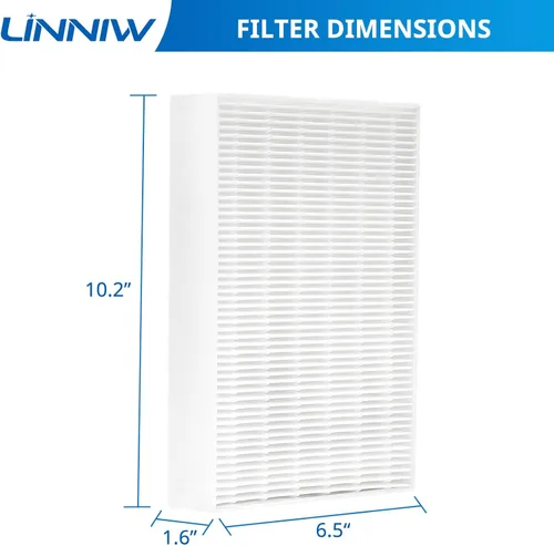Miniatura 2 de LINNIW Filtro HPA300 R Paquete de 3 filtros de repuesto R compatibles con purificadores de aire Honeywell HPA300, compatible con HPA090, HPA100