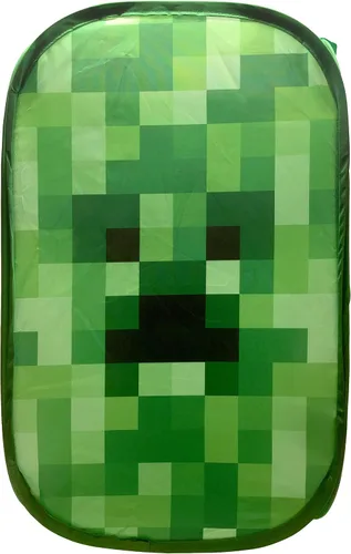 Miniatura 4 de Jay Franco Minecraft Creeper - Manta de 2 piezas, incluye manta, cesta